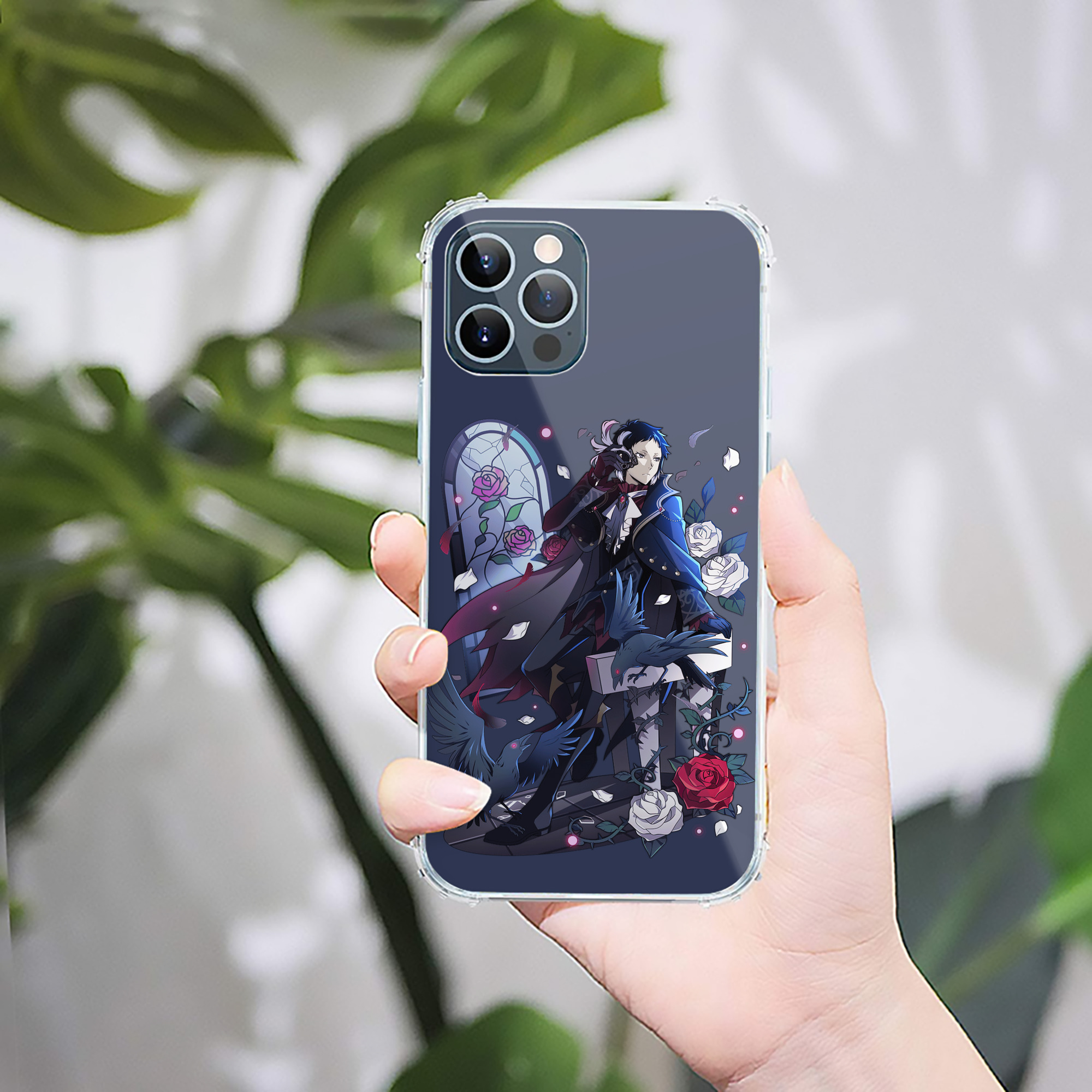 （画像用） 文豪ストレイドッグス Bungo Stray Dogs 【iPhone 12シリーズ対応】透明スマホケース（クリアソフトケース）